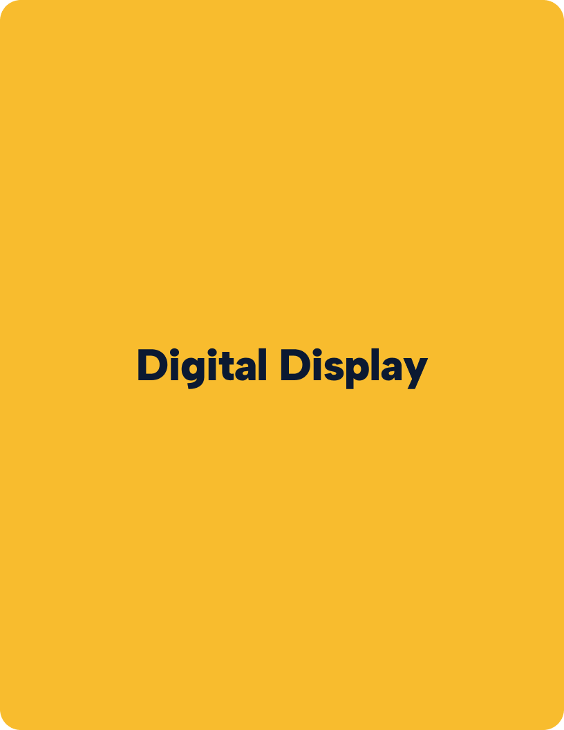 Digital Display flyer cover